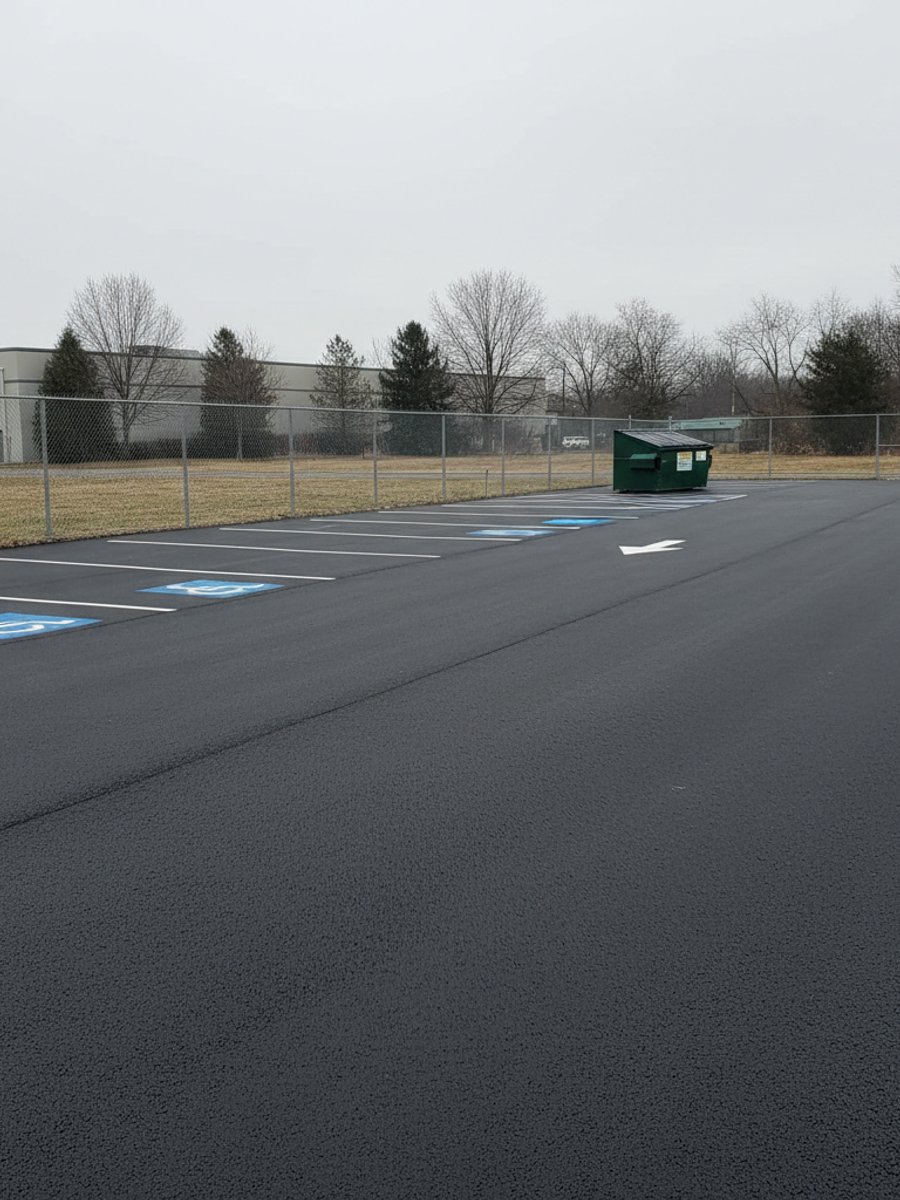 Asphalt Curbing completed by Horizon Asphalt Solutions in New Rochelle, NY