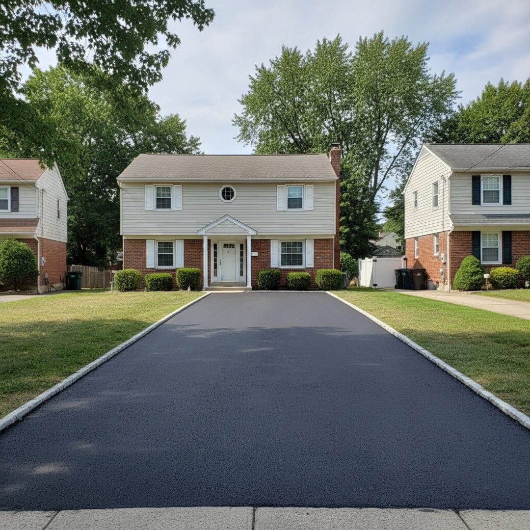 Line Striping completed by Horizon Asphalt Solutions in Mount Vernon, NY