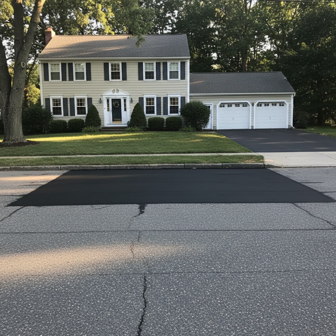 Asphalt Parking Lot Paving completed by Horizon Asphalt Solutions in Brooklyn, NY