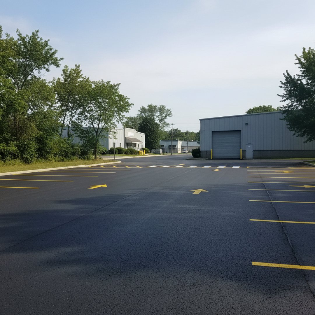 Asphalt Crack Repair completed by Horizon Asphalt Solutions in Bronx, NY