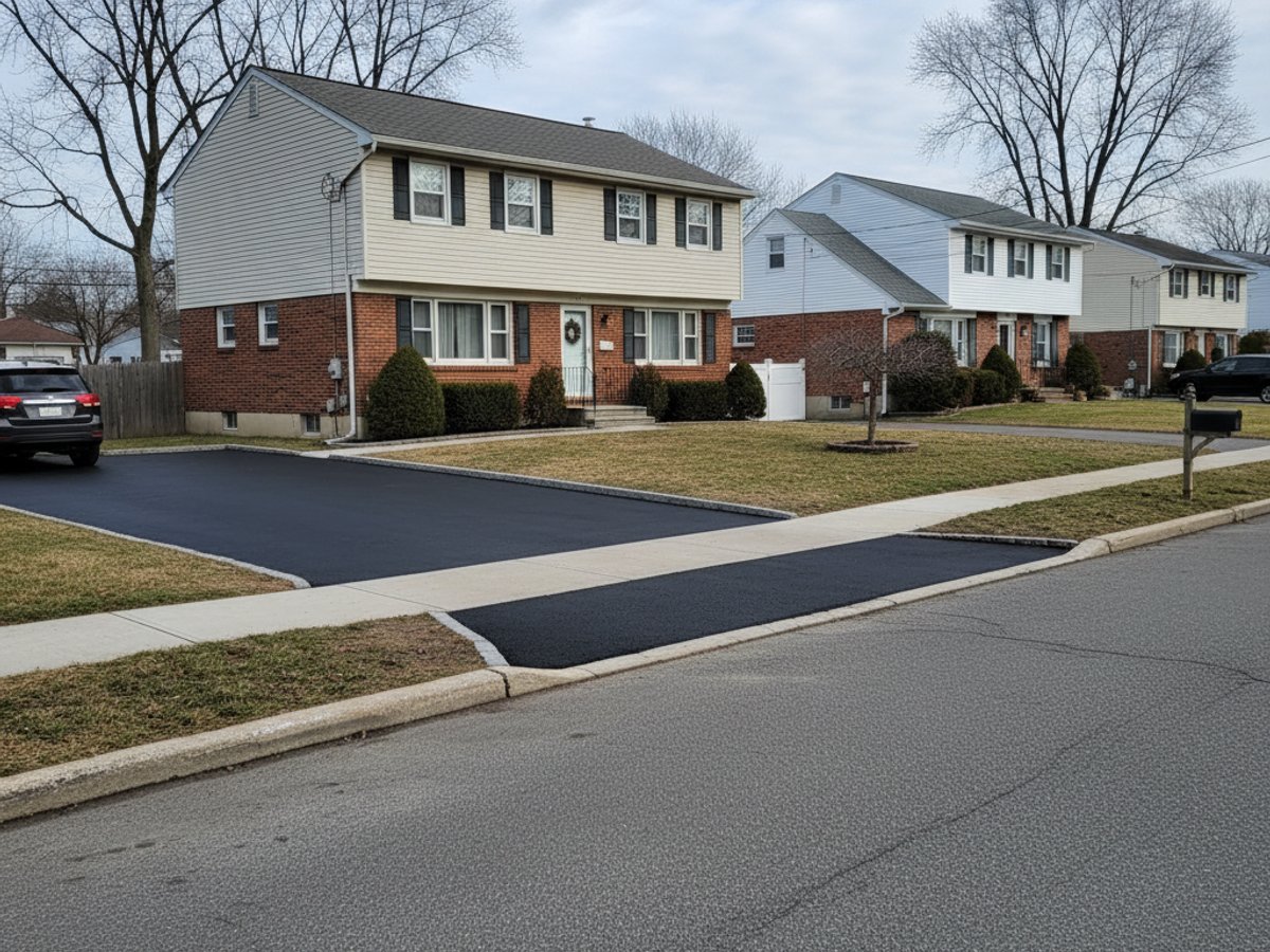 Asphalt Resurfacing completed by Horizon Asphalt Solutions in Newark, NY